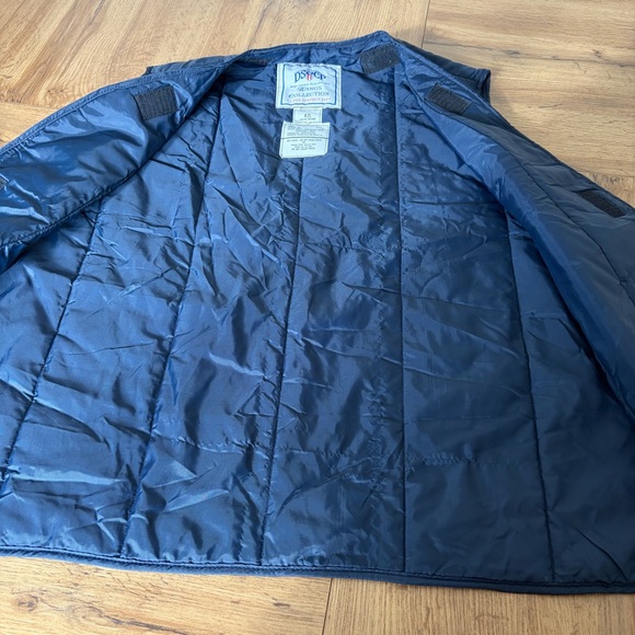 DSCP Wings Collection Military Liner Vest Men’s 42L Navy Quilted - Picture 6 of 11